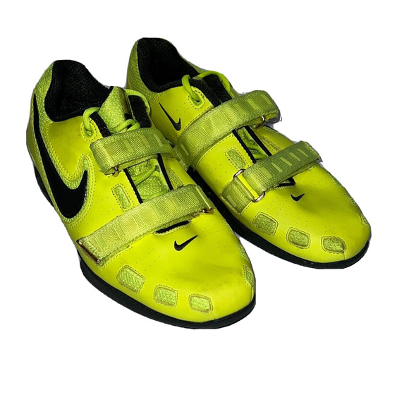 Nike Romaleos 2 Weightlifting Shoes Mens Size 11 Volt Green Black 476927-730 main image 13